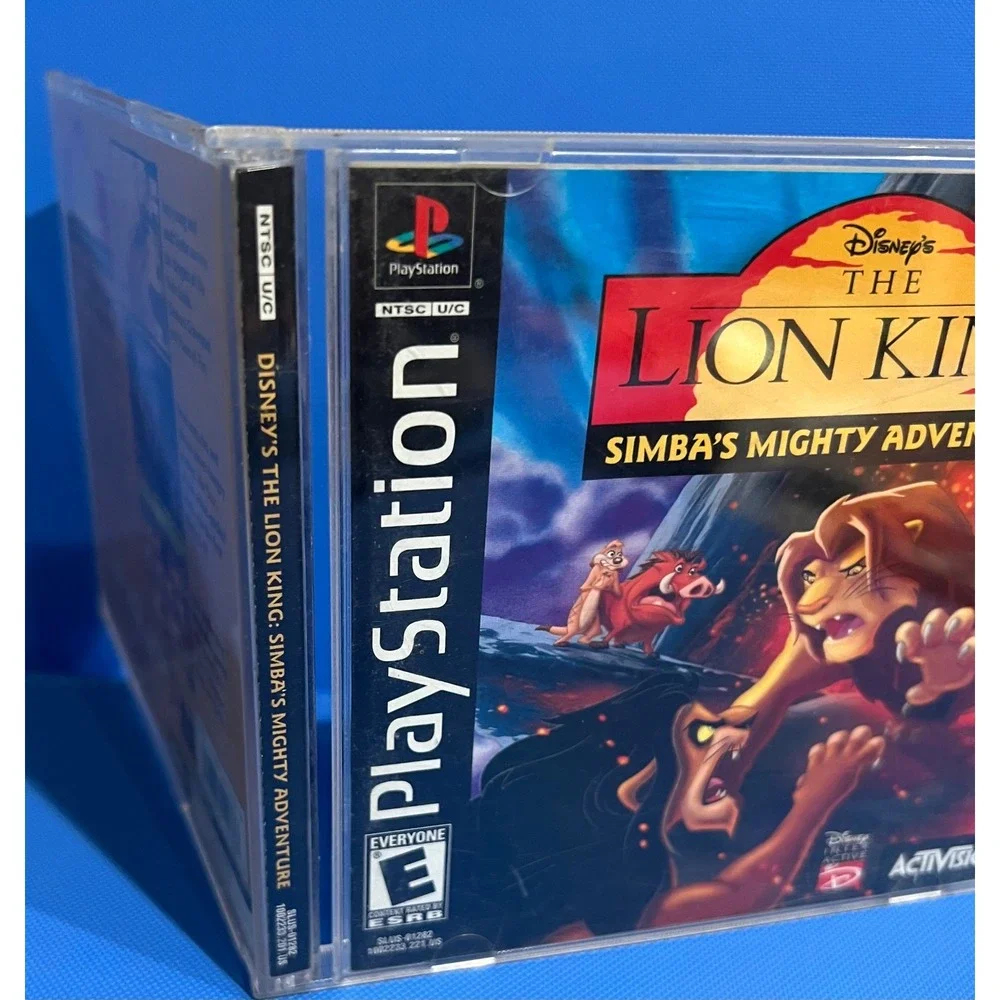 Disney's The Lion King Simba's Mighty Adventure Sony PlayStation PS1 SLUS-01282